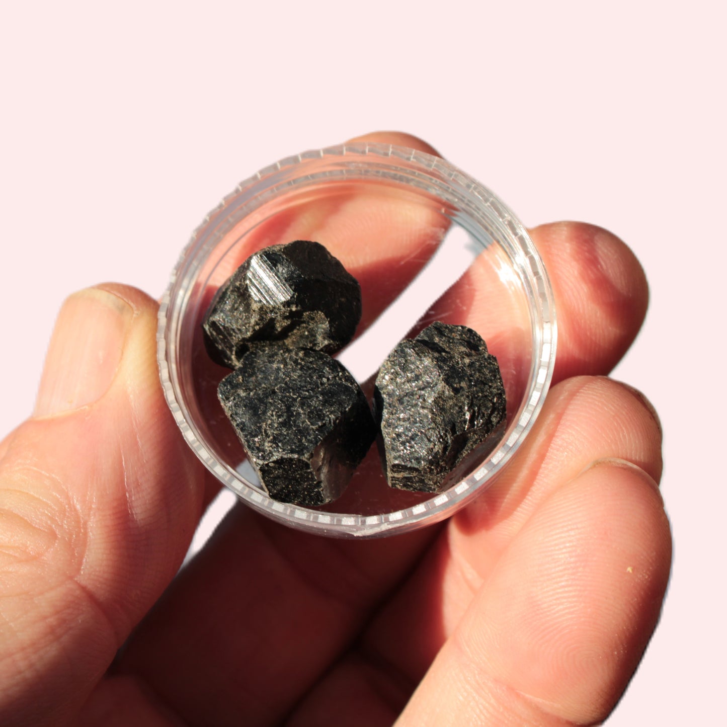 Black Tourmaline 3 crystals 10g Rocks and Things