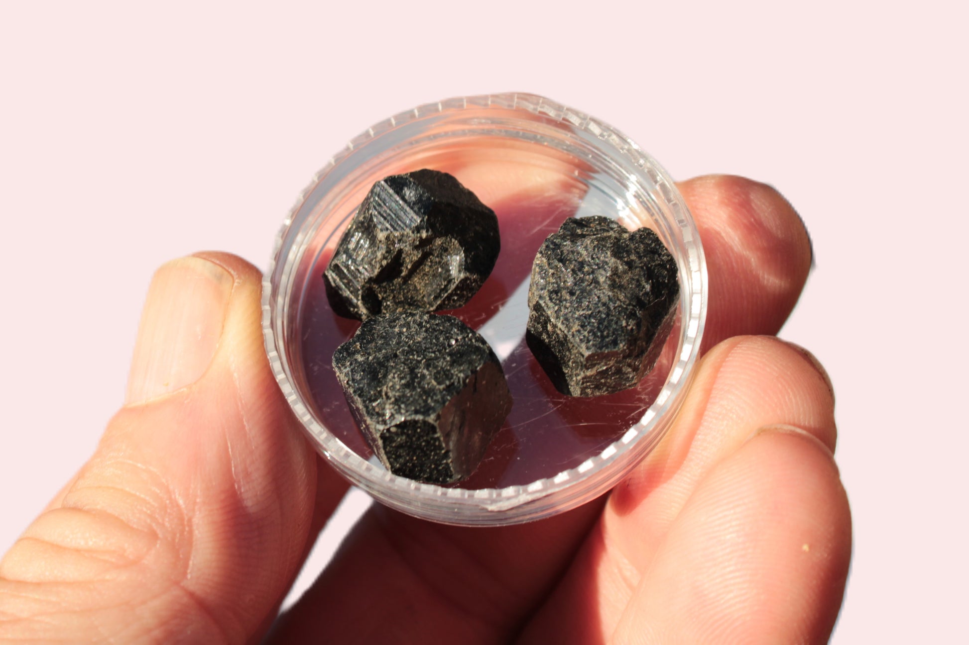 Black Tourmaline 3 crystals 10g Rocks and Things