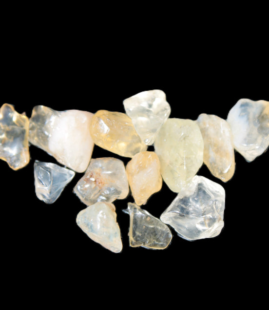 Citrine tiny polished crystals 6-7g Rocks and Things