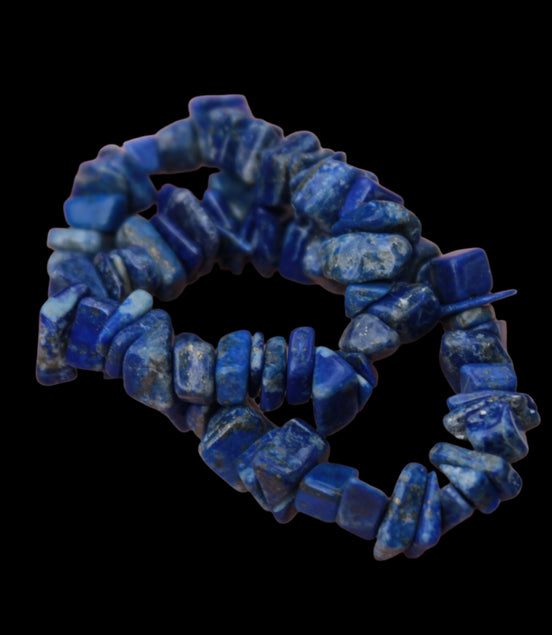 Lapis Lazuli chips bracelet 15-16g Rocks and Things
