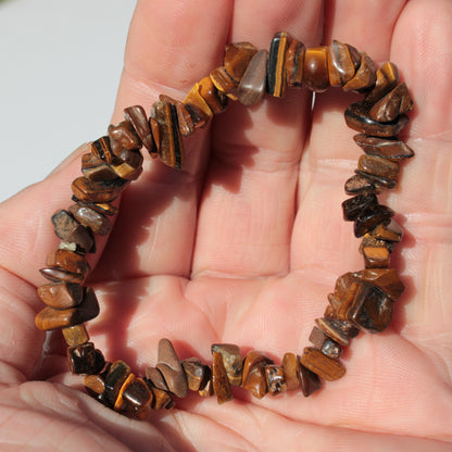 Tigers Eye bracelet 18-20g Rocks and Things