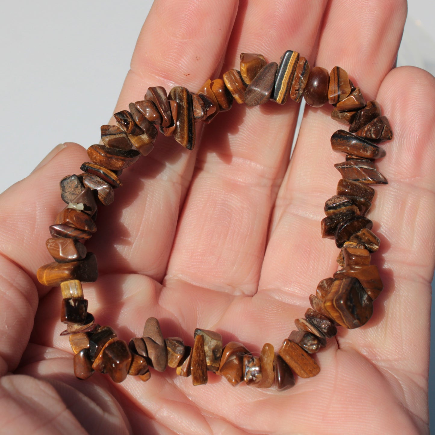 Tigers Eye bracelet 18-20g Rocks and Things