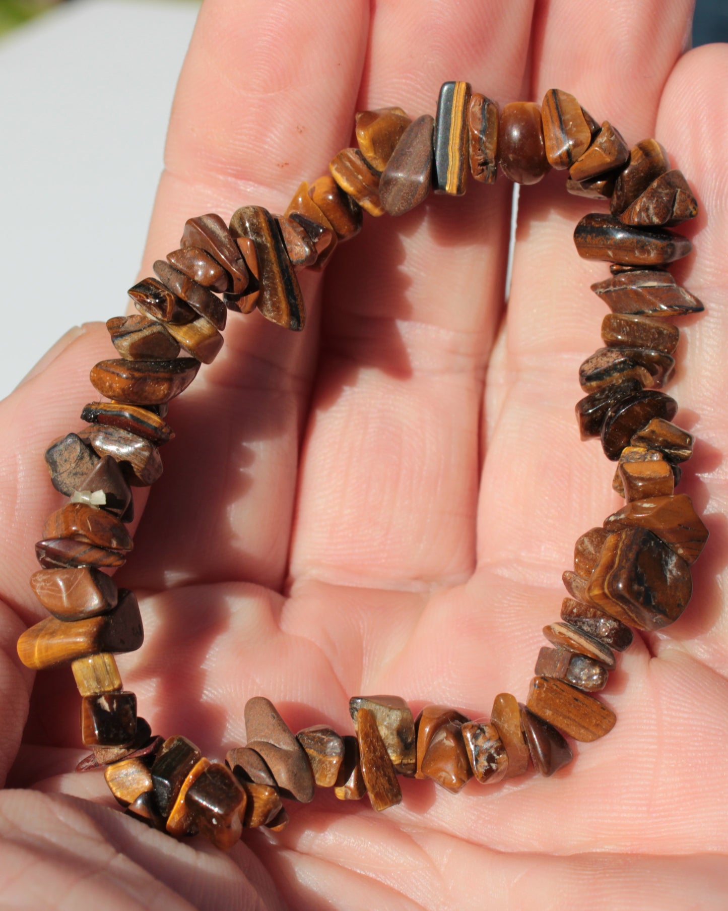 Tigers Eye bracelet 18-20g Rocks and Things