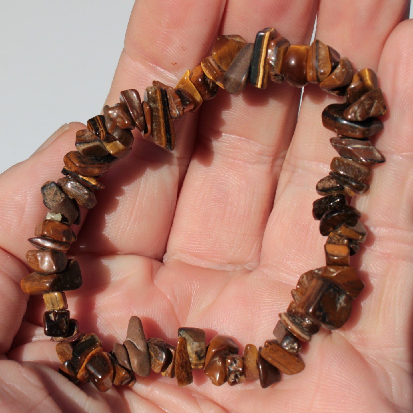 Tigers Eye bracelet 18-20g Rocks and Things