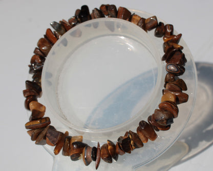 Tigers Eye bracelet 18-20g Rocks and Things