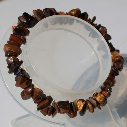 Tigers Eye bracelet 18-20g Rocks and Things