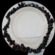 Black Tourmaline chip bracelet 11-17g in sunshine - Rocks and Things Store