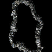 Black Tourmaline chip bracelet 11-17g in sunlight - Rocks and Things Store