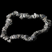 Black Tourmaline chip bracelet 11-17g in sunlight - Rocks and Things Store