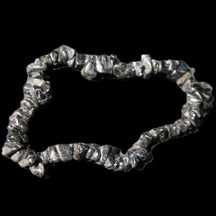 Black Tourmaline chip bracelet 11-17g in sunlight - Rocks and Things Store