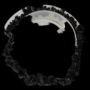 Black Tourmaline chip bracelet 11-17g in sunshine - Rocks and Things Store