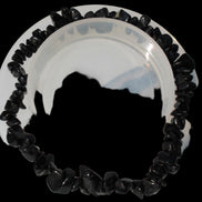 Black Tourmaline chip bracelet 11-17g in sunshine - Rocks and Things Store