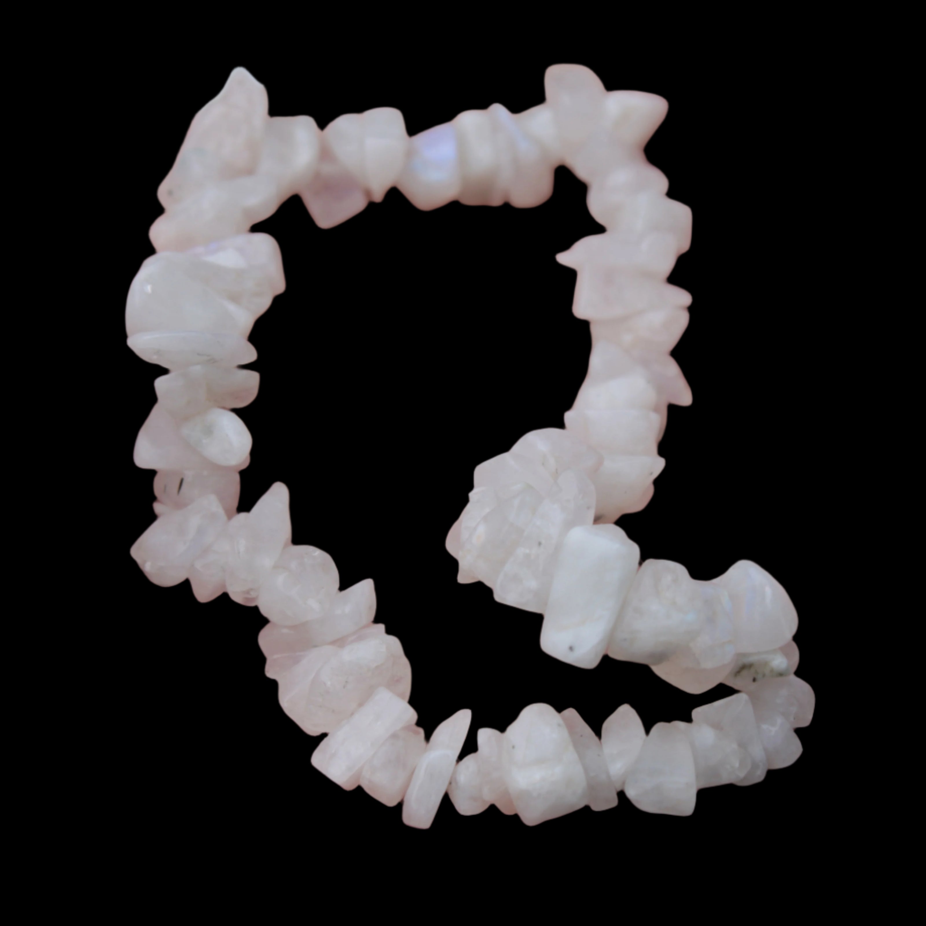 Moonstone chip bracelet 14-16g in sunshine - Rocks and Things Store