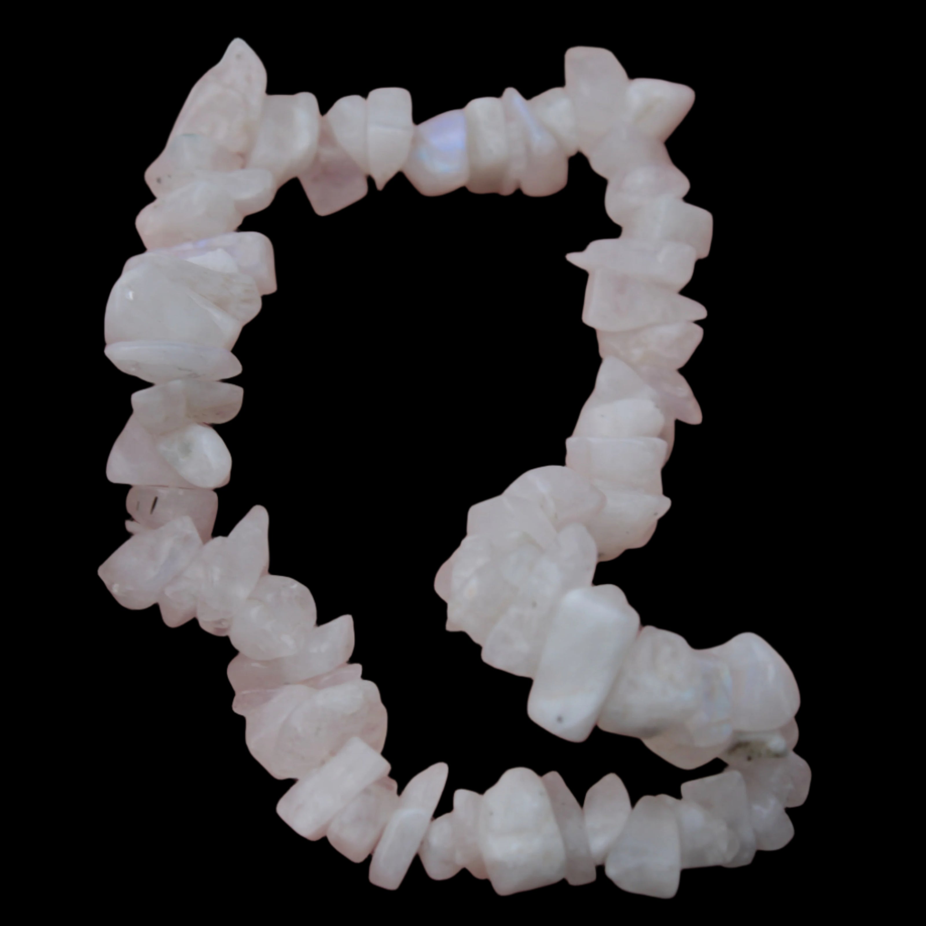 Moonstone chip bracelet 14-16g in sunshine - Rocks and Things Store