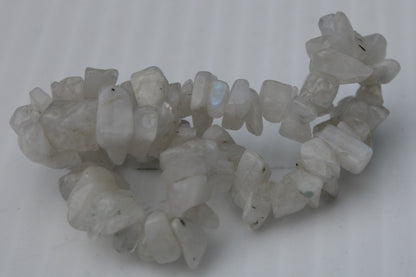 Moonstone chip bracelet 14-16g Rocks and Things