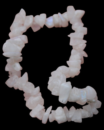 Moonstone chip bracelet 14-16g in sunshine - Rocks and Things Store