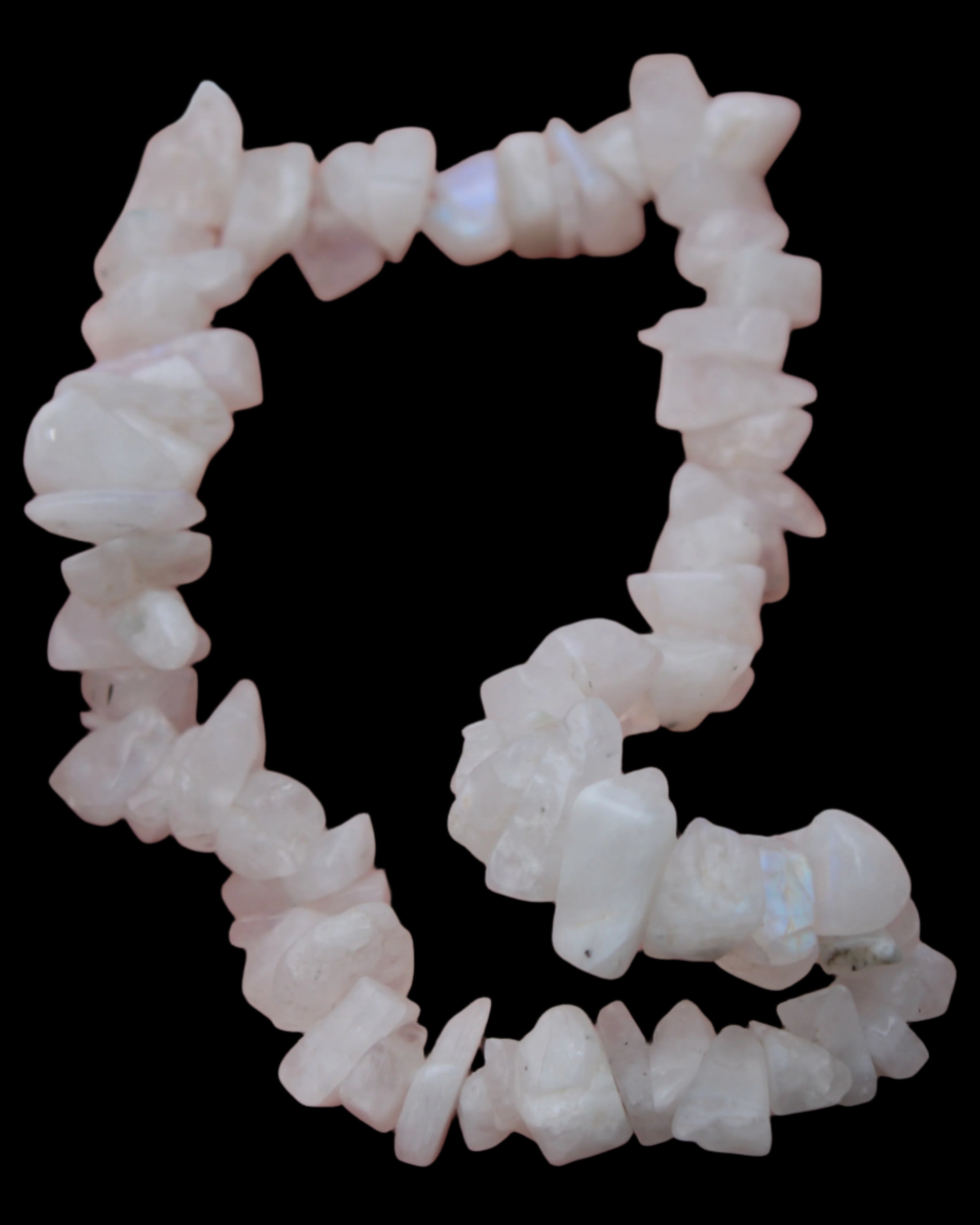 Moonstone chip bracelet 14-16g in sunshine - Rocks and Things Store
