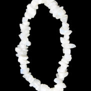 Moonstone chip bracelet 14-16g in sunlight - Rocks and Things Store