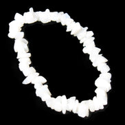 Moonstone chip bracelet 14-16g in sunlight - Rocks and Things Store