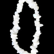 Moonstone chip bracelet 14-16g in sunlight - Rocks and Things Store