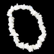 Moonstone chip bracelet 14-16g in sunlight - Rocks and Things Store