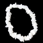 Moonstone chip bracelet 14-16g in sunlight - Rocks and Things Store