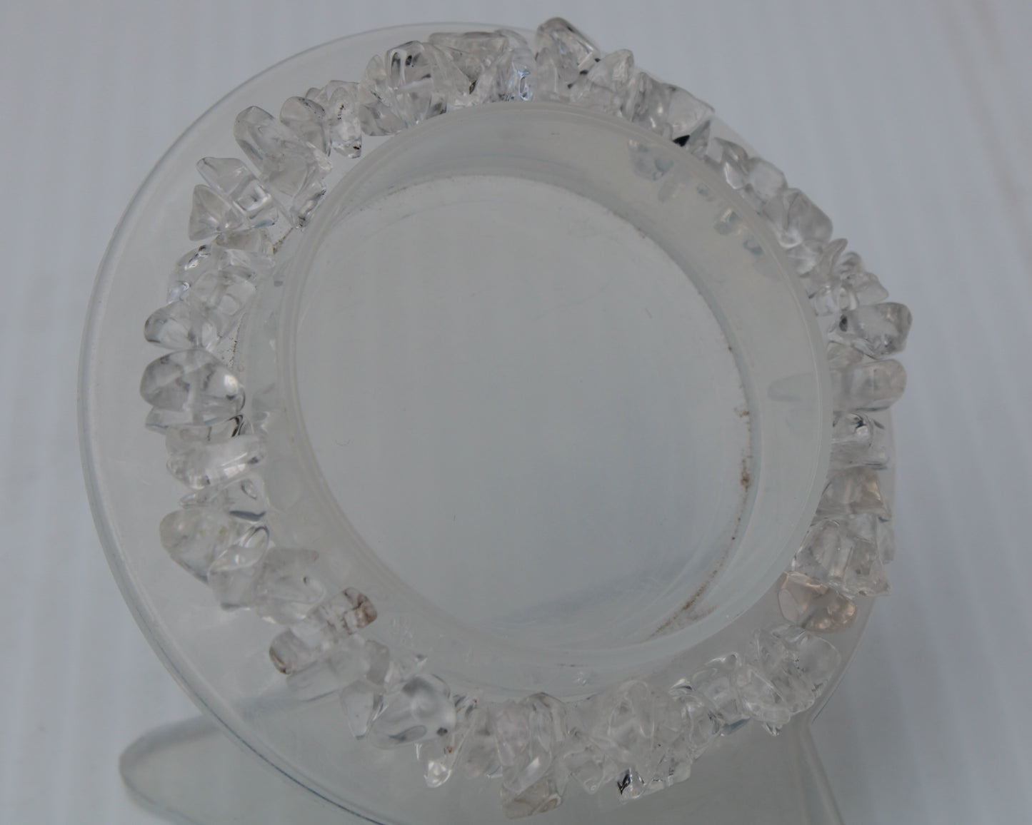 Clear Quartz chip bracelet 14-16g Rocks and Things