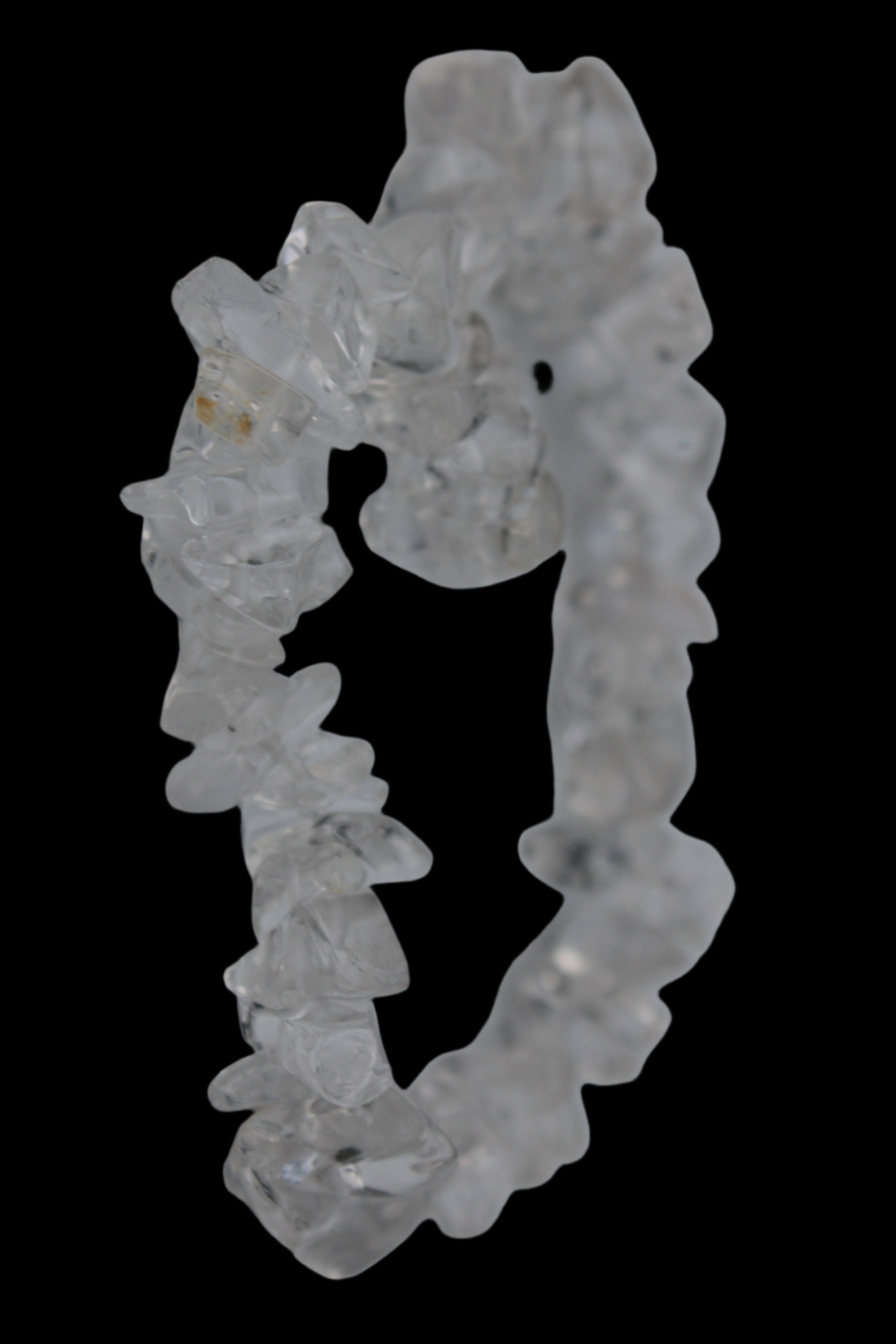 Clear Quartz chip bracelet 14-16g in sunshine - Rocks and Things Store