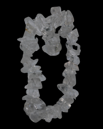 Clear Quartz chip bracelet 14-16g in sunshine - Rocks and Things Store