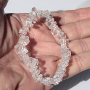 Clear Quartz chip bracelet 14-16g Rocks and Things