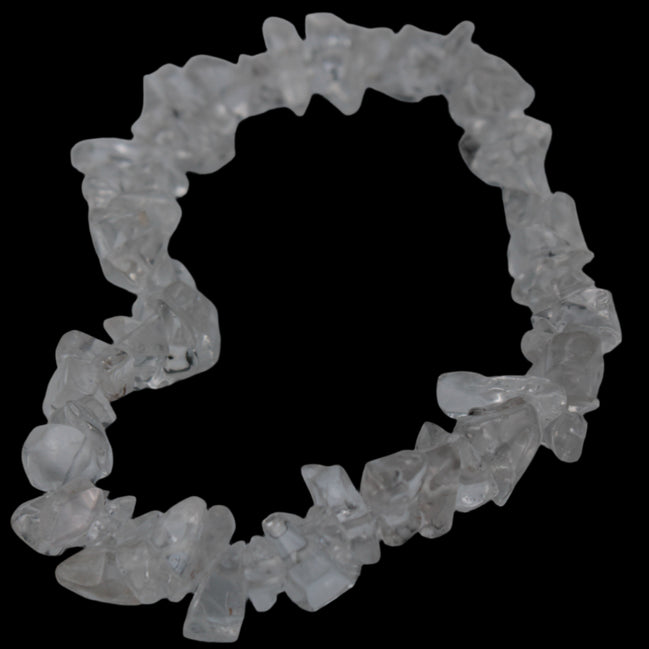 Clear Quartz chip bracelet 14-16g in sunshine - Rocks and Things Store