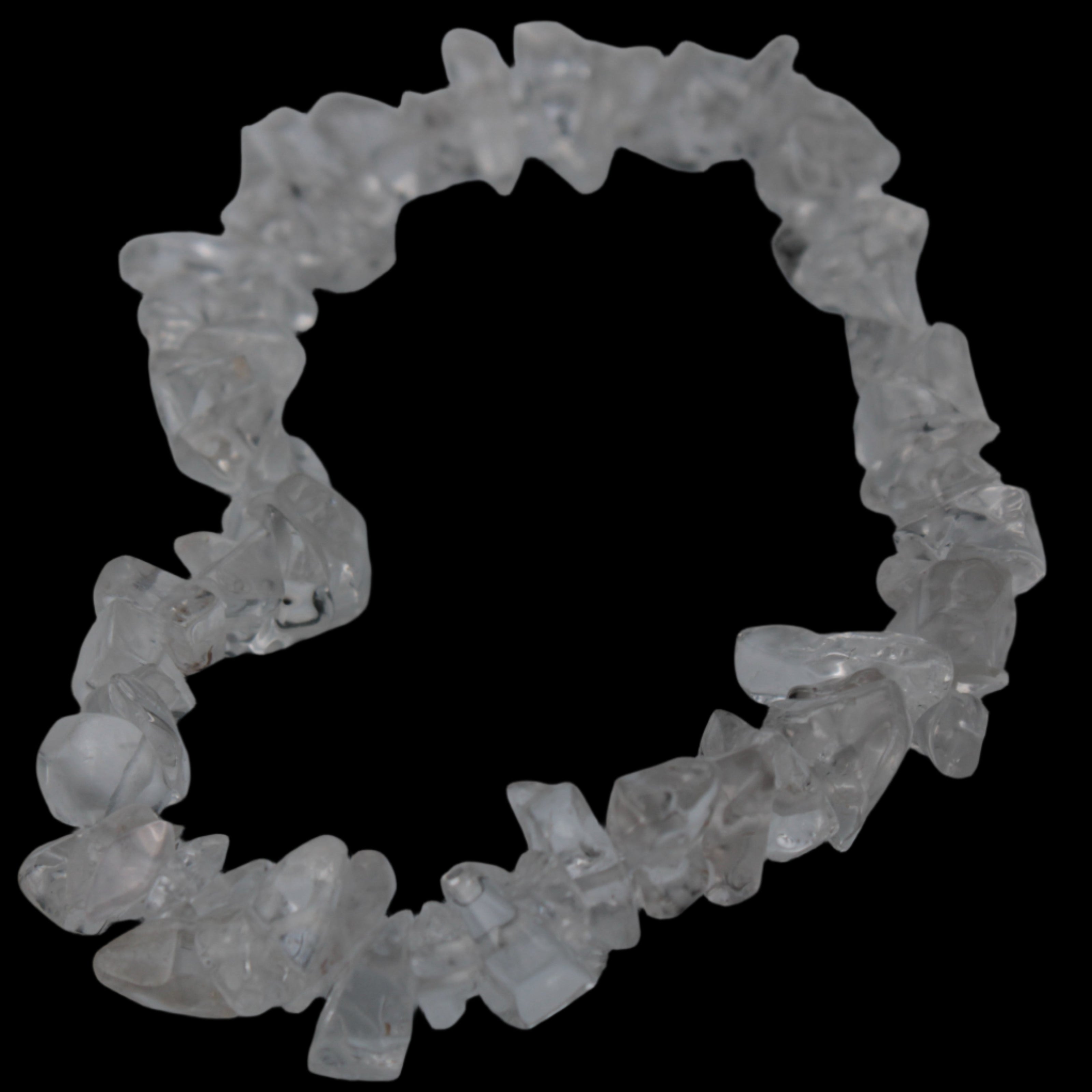 Clear Quartz chip bracelet 14-16g in sunshine - Rocks and Things Store