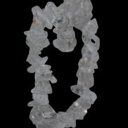 Clear Quartz chip bracelet 14-16g Rocks and Things