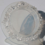 Clear Quartz chip bracelet 14-16g Rocks and Things