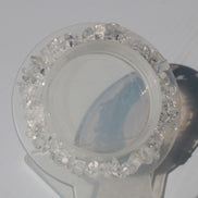 Clear Quartz chip bracelet 14-16g Rocks and Things