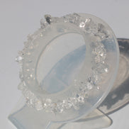 Clear Quartz chip bracelet 14-16g Rocks and Things