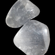 Clear Quartz 2 tumbled crystals 31g in sunshine - Rocks and Things Store