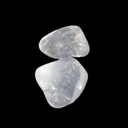 Clear Quartz 2 tumbled crystals 31g in sunshine - Rocks and Things Store