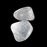 Clear Quartz 2 tumbled crystals 31g in sunshine - Rocks and Things Store