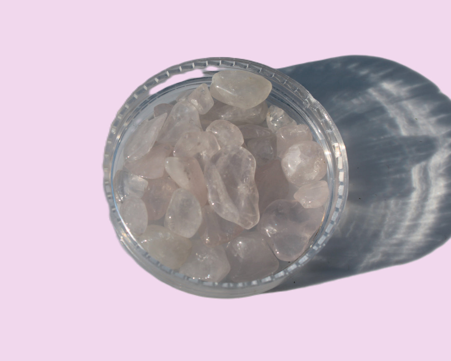 Rose Quartz tiny polished crystals 9g Rocks and Things