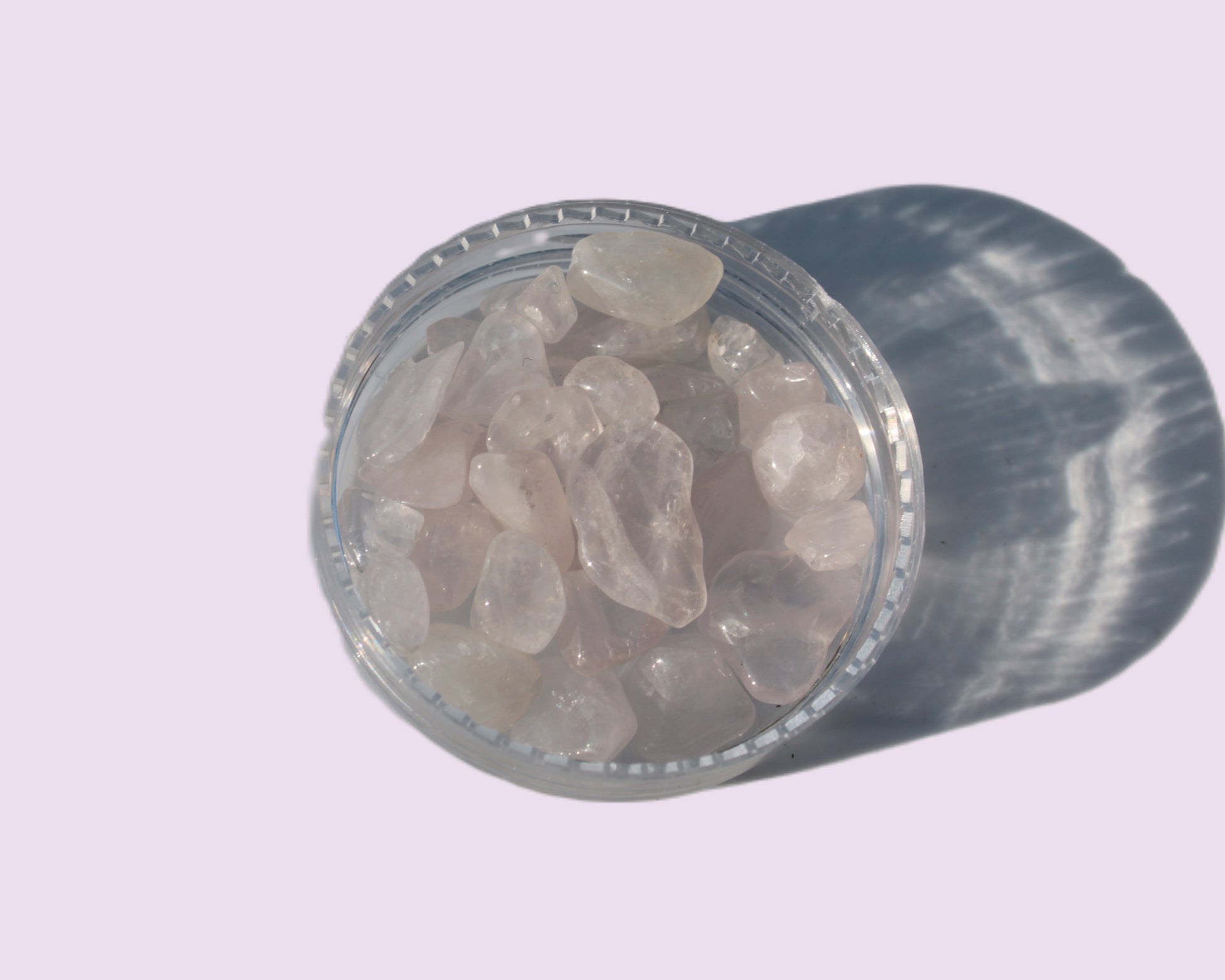 Rose Quartz tiny polished crystals 9g Rocks and Things