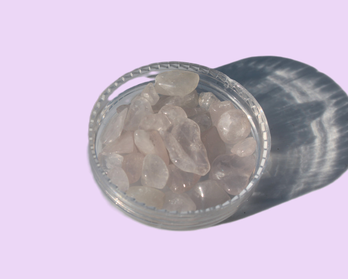 Rose Quartz tiny polished crystals 9g Rocks and Things