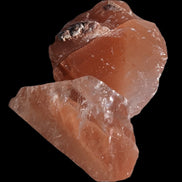 Red natural Calcite 2 crystals 15-18g in sunlight - Rocks and Things Store