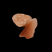 Red natural Calcite 2 crystals 15-18g in sunlight - Rocks and Things Store