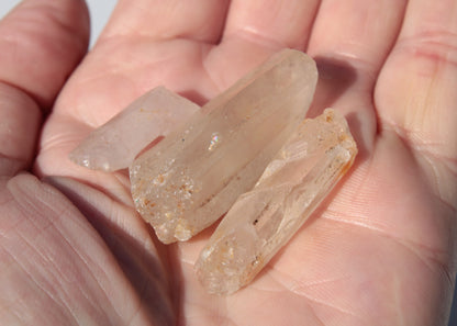 Australian natural Clear Quartz 2-4 crystals 25-30g Rocks and Things