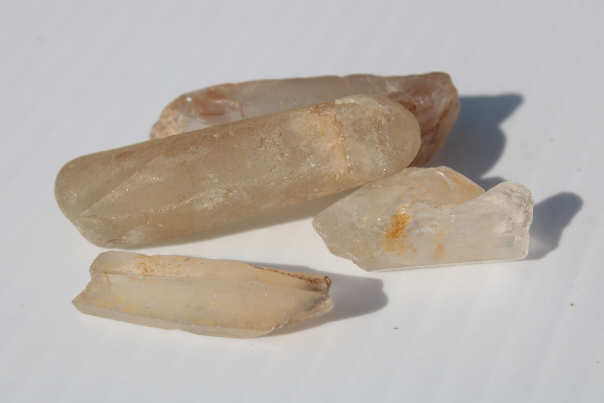 Australian natural Clear Quartz 2-4 crystals 25-30g Rocks and Things