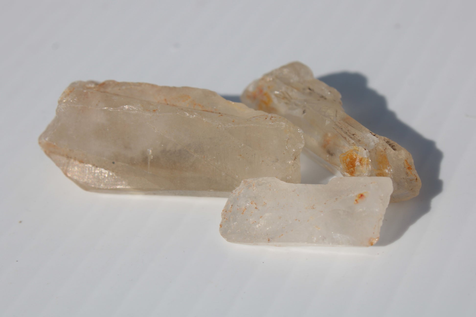 Australian natural Clear Quartz 2-4 crystals 25-30g Rocks and Things