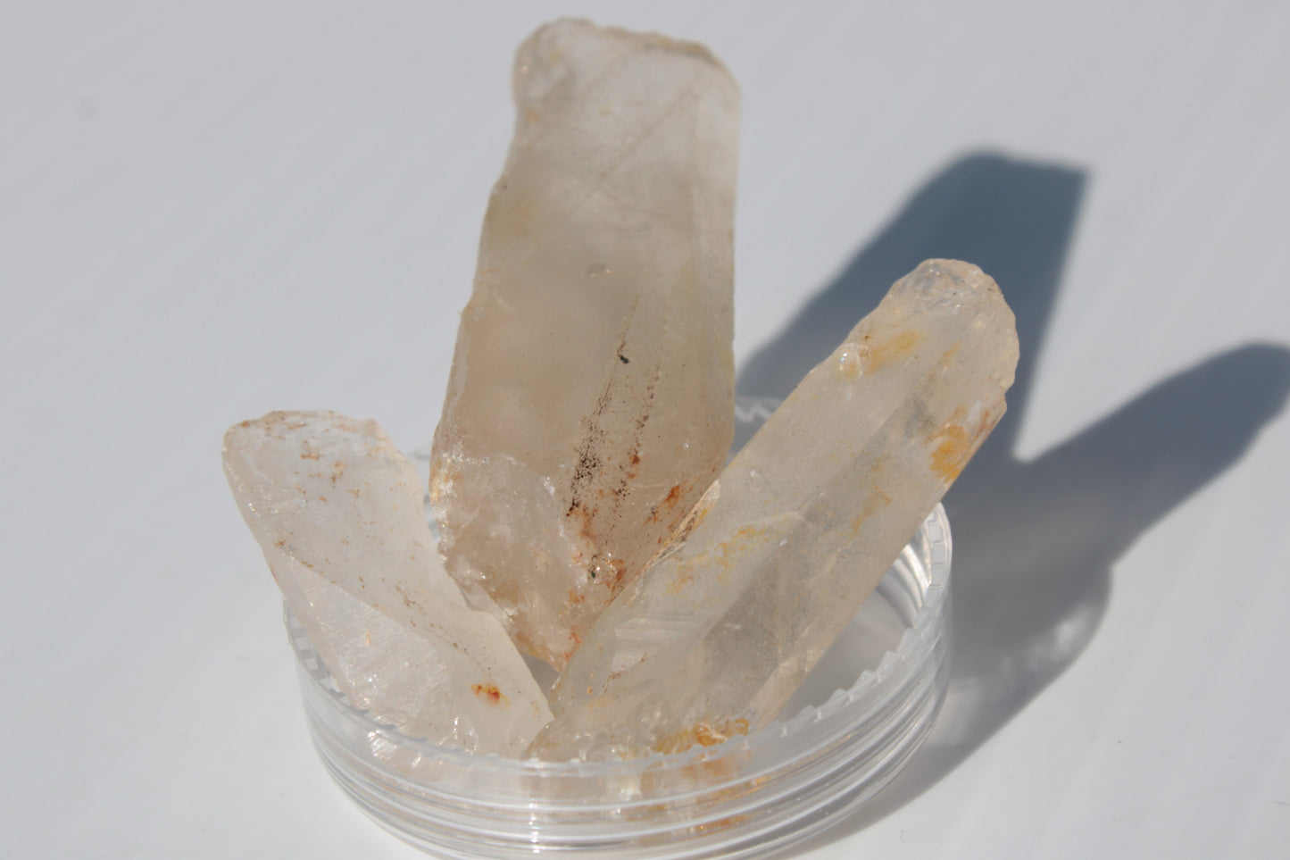 Australian natural Clear Quartz 2-4 crystals 25-30g Rocks and Things