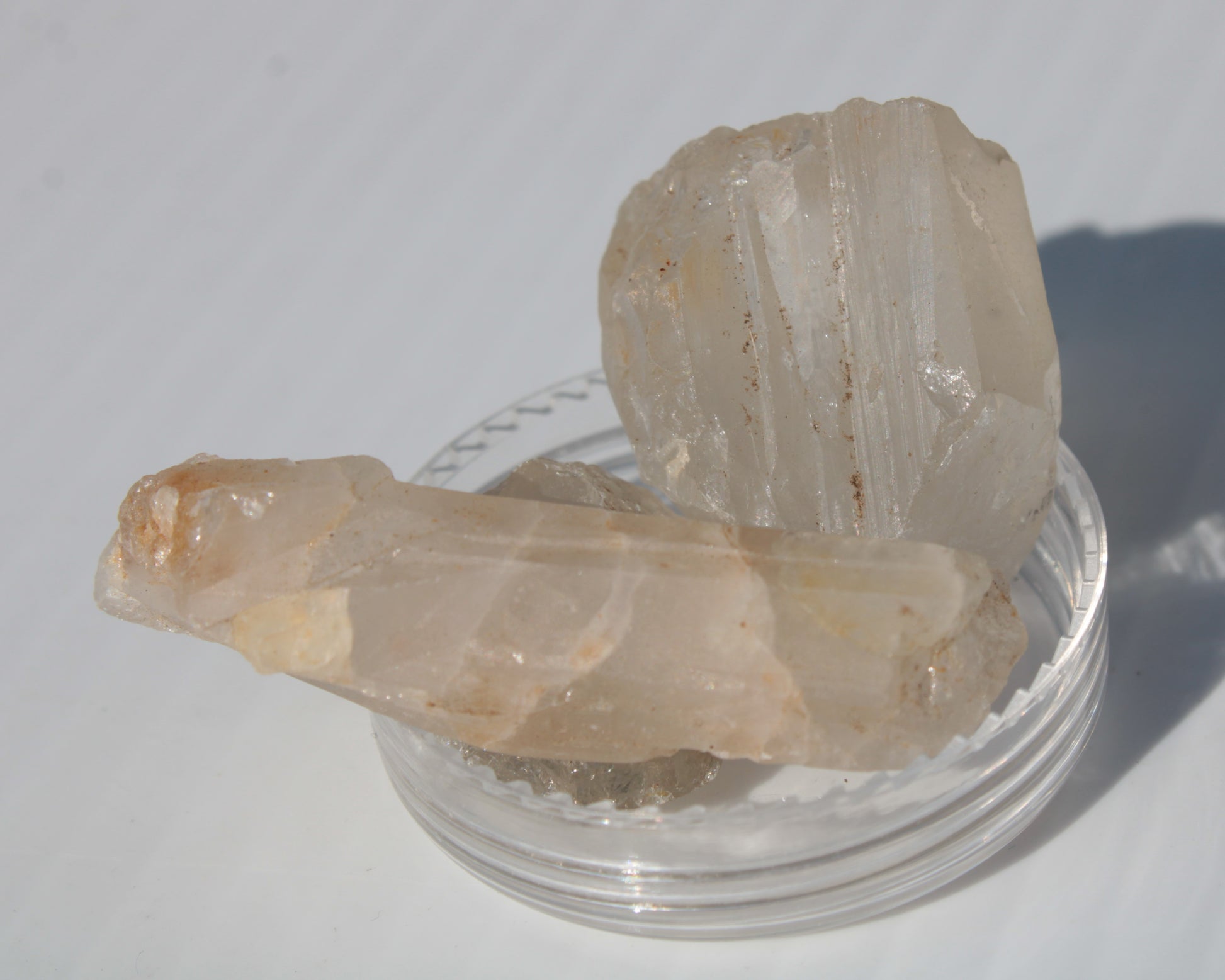 Australian natural Clear Quartz 2-4 crystals 25-30g Rocks and Things