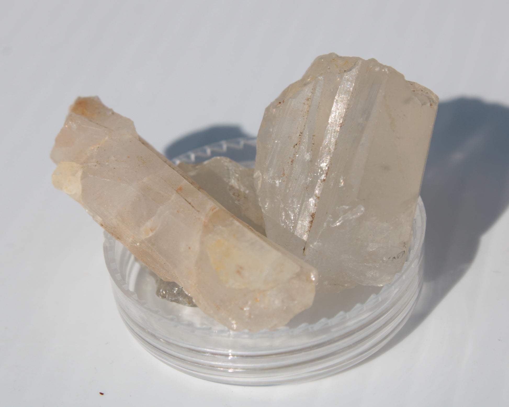 Australian natural Clear Quartz 2-4 crystals 25-30g Rocks and Things